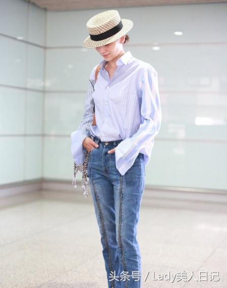 戚薇的同款帽子,超级超级好看的御姐帽子