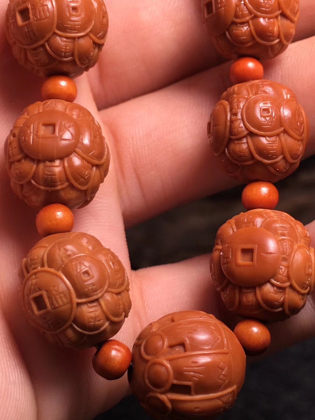 橄榄核雕为什么裂,橄榄核雕稍微有一点裂