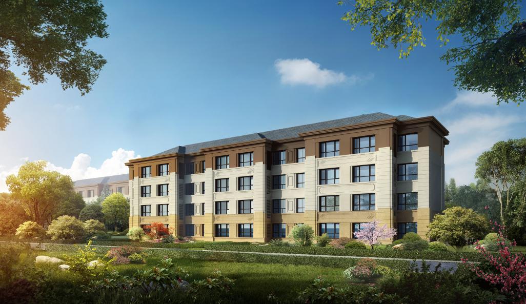 中海云筑合院设计,中海云筑湖居顶楼复式