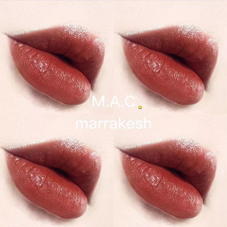 比chili还好看的口红,mac316跟rubywoo试色