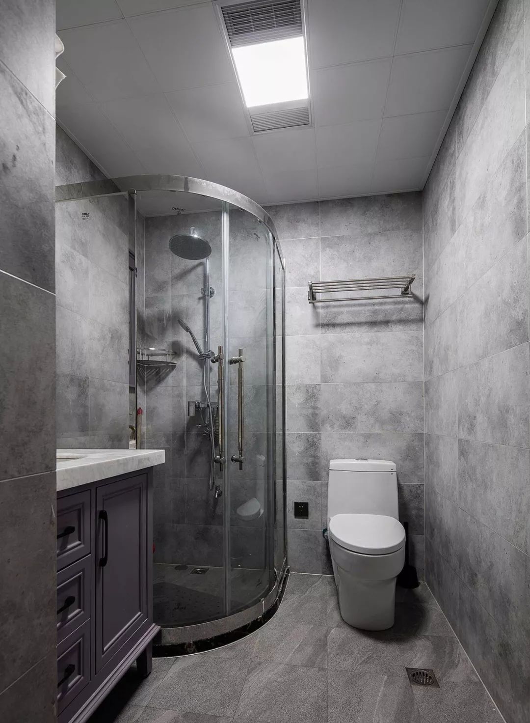 100平米电视墙现代简约风格效果图,好看的投影电视墙