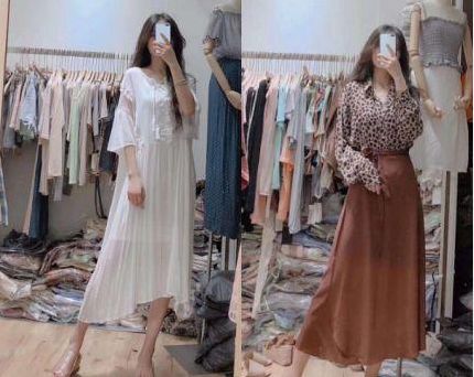 女生在商场里试衣服,为什么在服装店试衣服特别好看