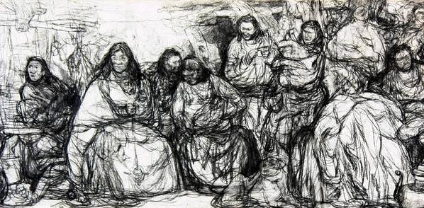 他，没出过画册，没办过个展，累死在画前的奇才！