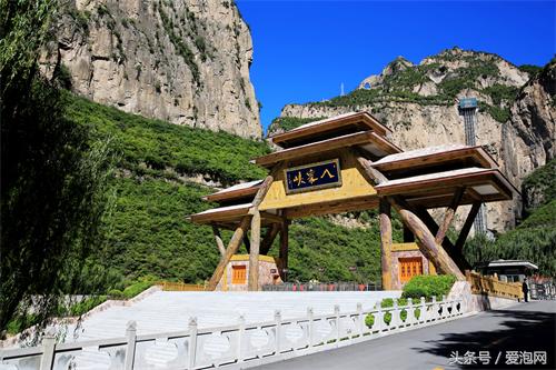 最美十大峡谷之一的太行山大峡谷,跨越三省太行山大峡谷风景