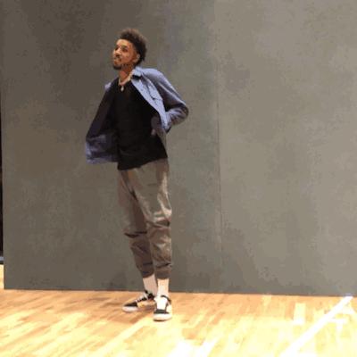 kanyewest,kanyewest上脚耐克回到未来