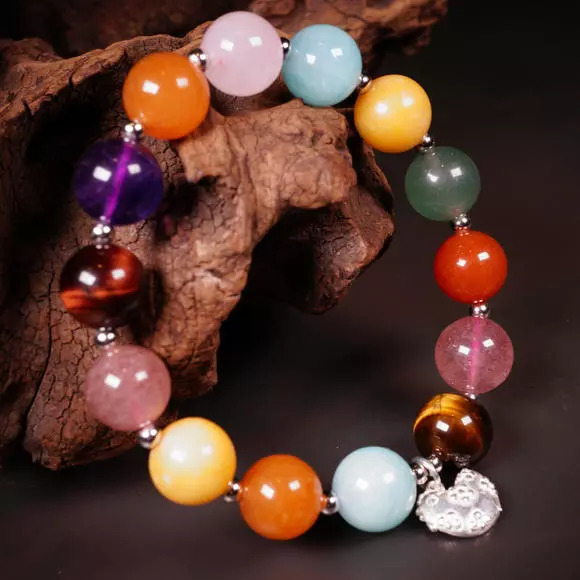 论色彩搭配,串珠色彩搭配高级感