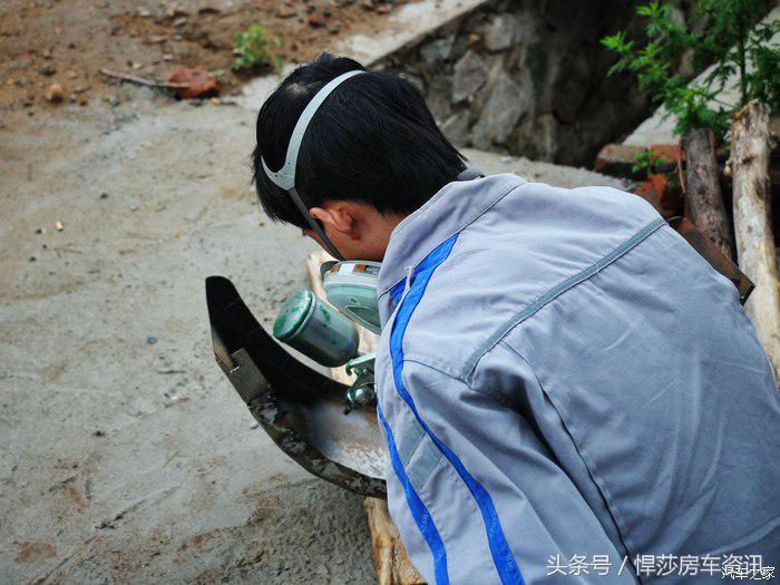 大林子手工打造一台哈雷,定制哈雷制作过程