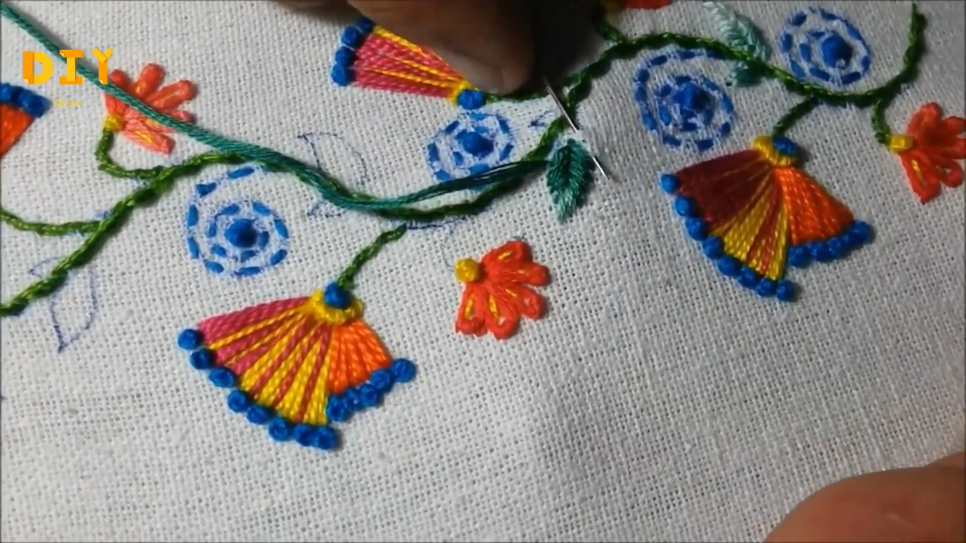 三月三手工绣花球简单又漂亮教程,手工绣花包的做法步骤