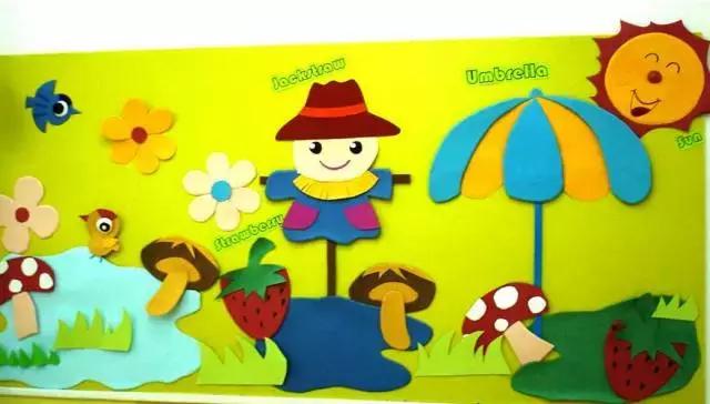 幼儿园环创墙面小装饰,幼儿园走廊经典创意环创墙面布置