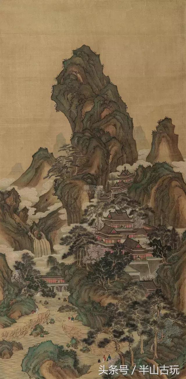 仇英作品全集100幅高清原图,仇英最全作品高清欣赏值得收藏