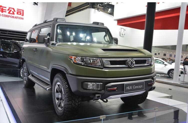 风神悍马,东风风神像军队的车