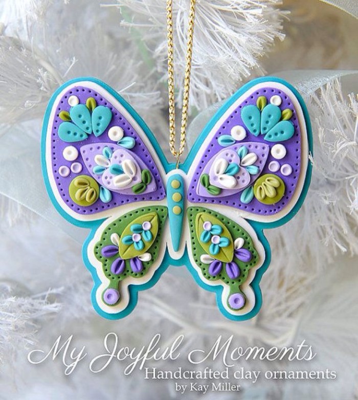 手工diy小挂件古风,软陶手工作品简单又好看