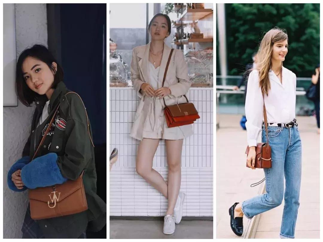 秋季新款来啦时尚百搭,时尚洋气小棕包