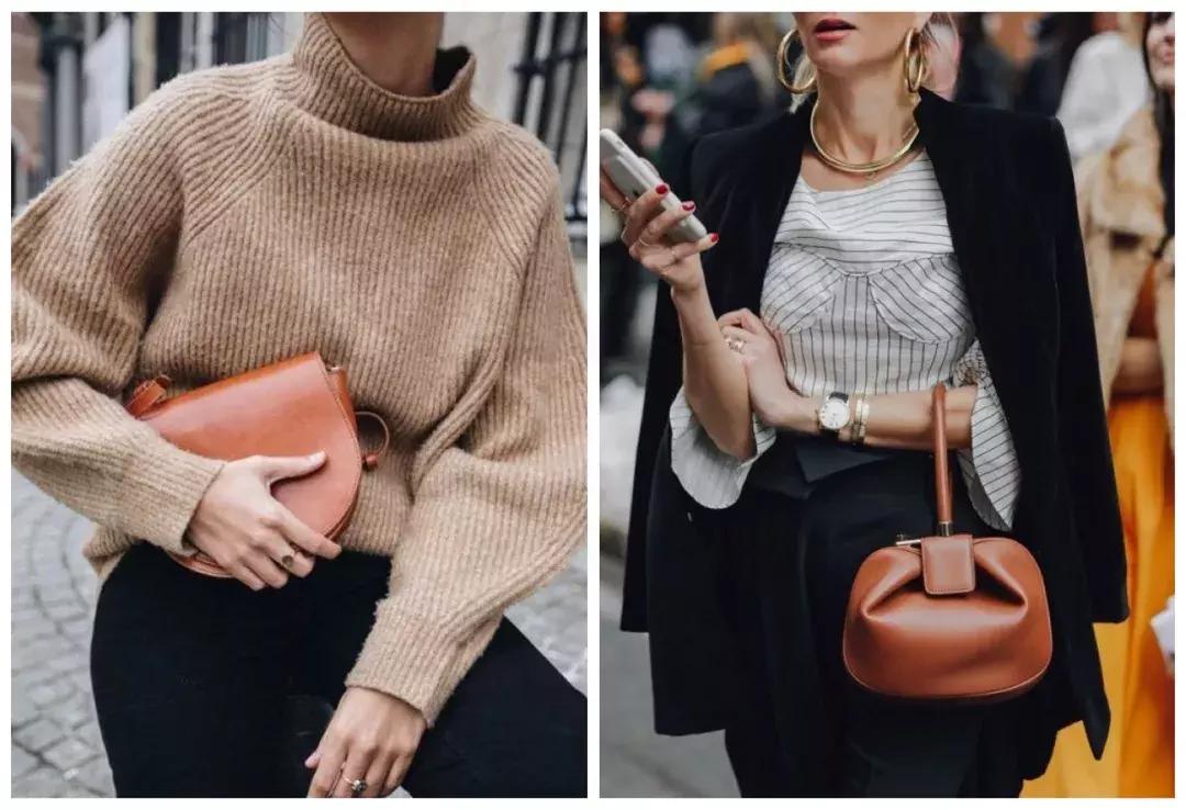 秋季新款来啦时尚百搭,时尚洋气小棕包