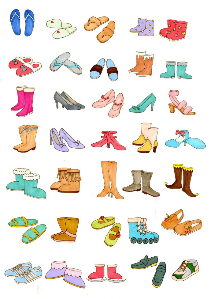 幼儿园春夏秋冬衣服简笔画图片,适合画在衣服上的简笔画加字母