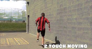 足球如何练习球感,足球墙式训练方法