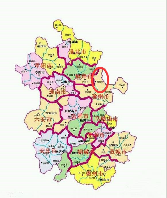 凤阳朱元璋的来历,嘉山县为啥叫明光