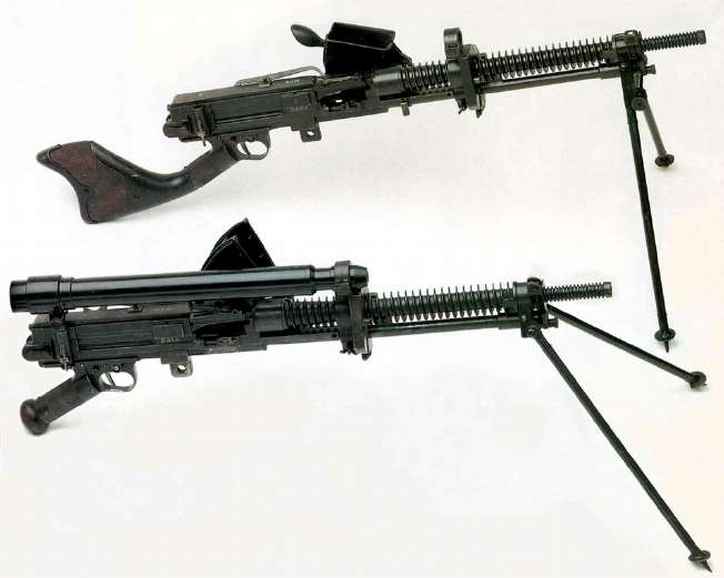 二战十大轻机枪排名,二战威力最大的步枪轻机枪重机枪