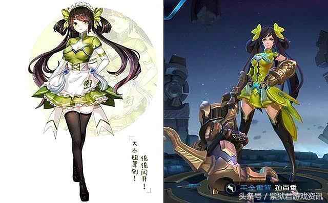 王者荣耀女英雄大乔和貂蝉,王者荣耀女英雄大乔穿夏日装跳舞