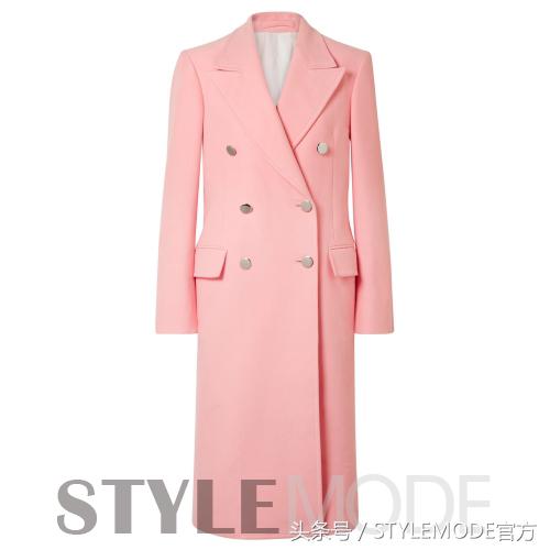 入秋最时髦的穿搭,入秋穿搭粉色外套