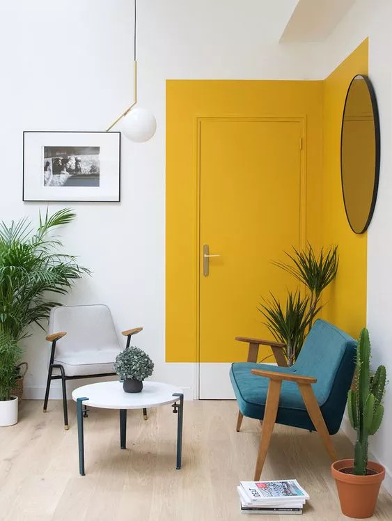 自家门口墙绘,一家房子墙绘