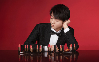 张涵予彩妆品牌代言,张涵予口红代言