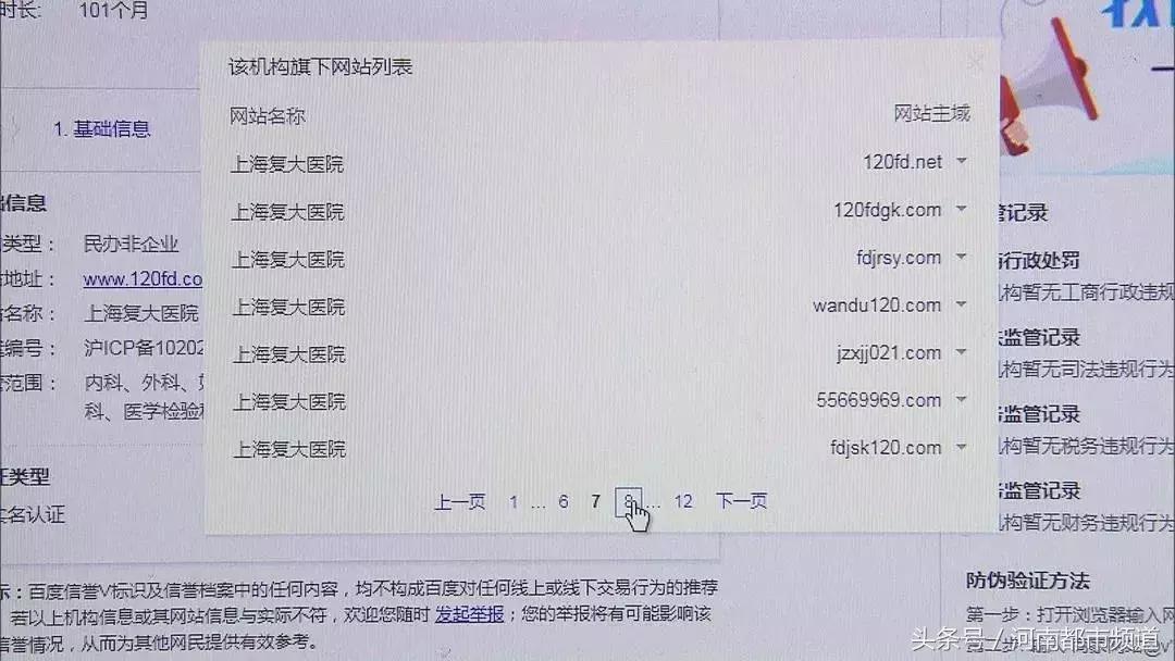 百度搜红房子、五官科总是搜到上海复大医院？花上万却看不好病！