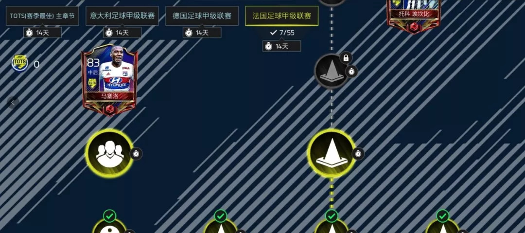 fifa足球世界tots最强阵容,fifa23法甲tots任务