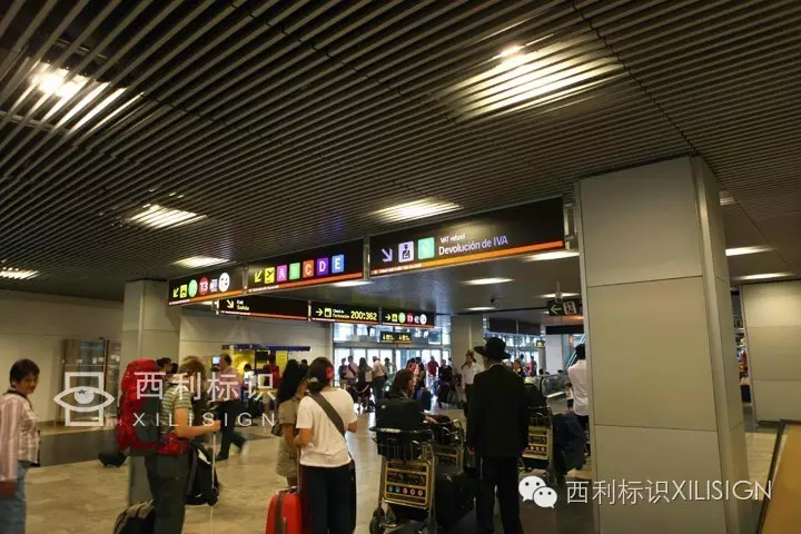 空港观察郑州,航站楼设计标识