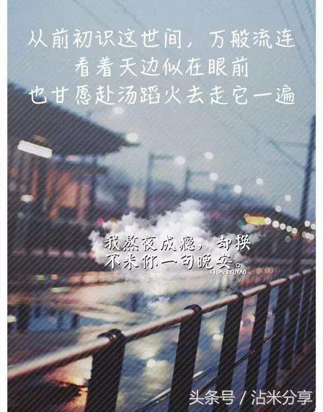 让人感动爱情的句子,让人一看就赞的说说