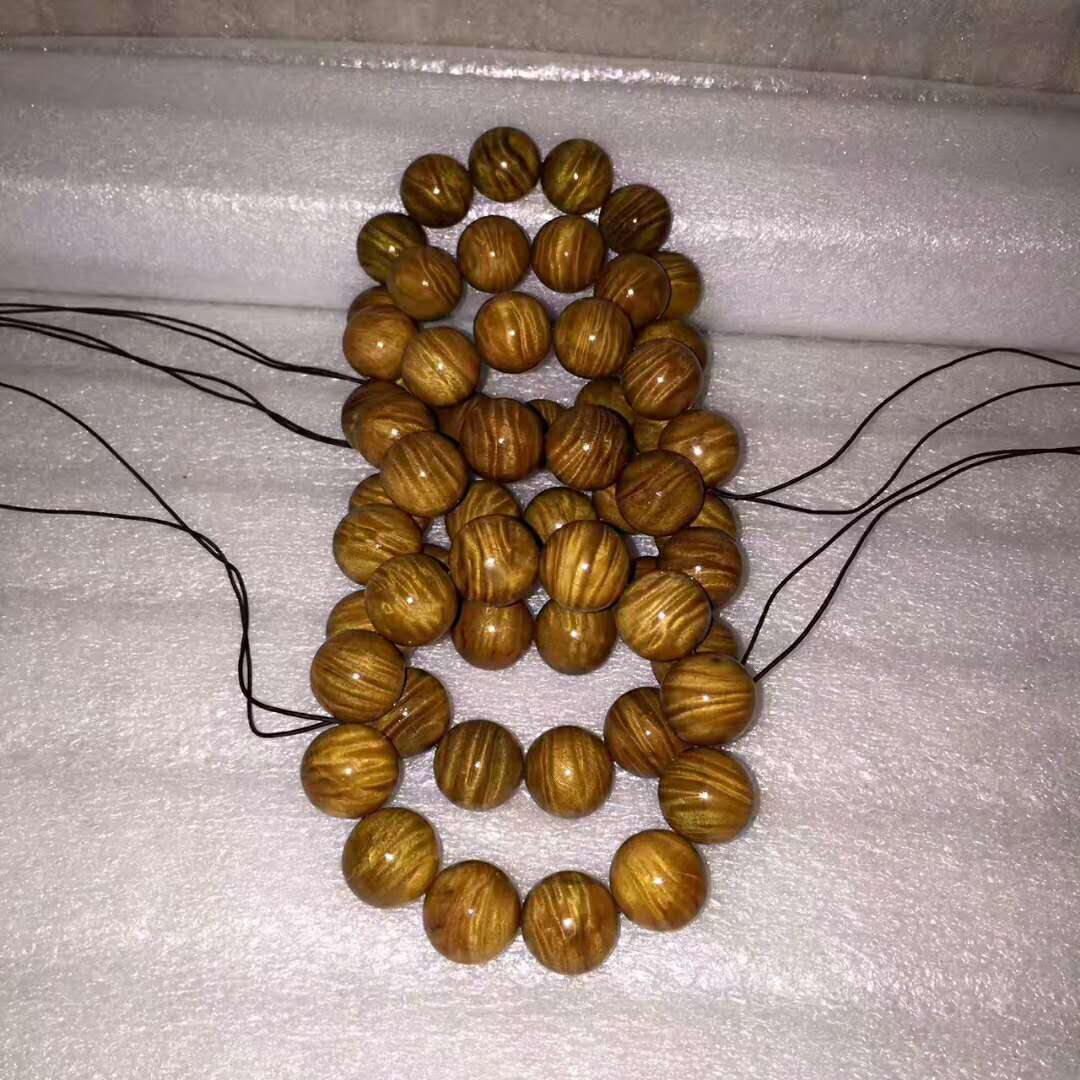 阴沉木金丝楠手串,金丝楠沉香木手串