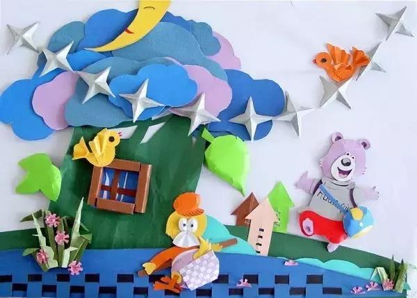 幼儿园墙面装饰教程简单,幼儿园墙面装饰好玩的颜色