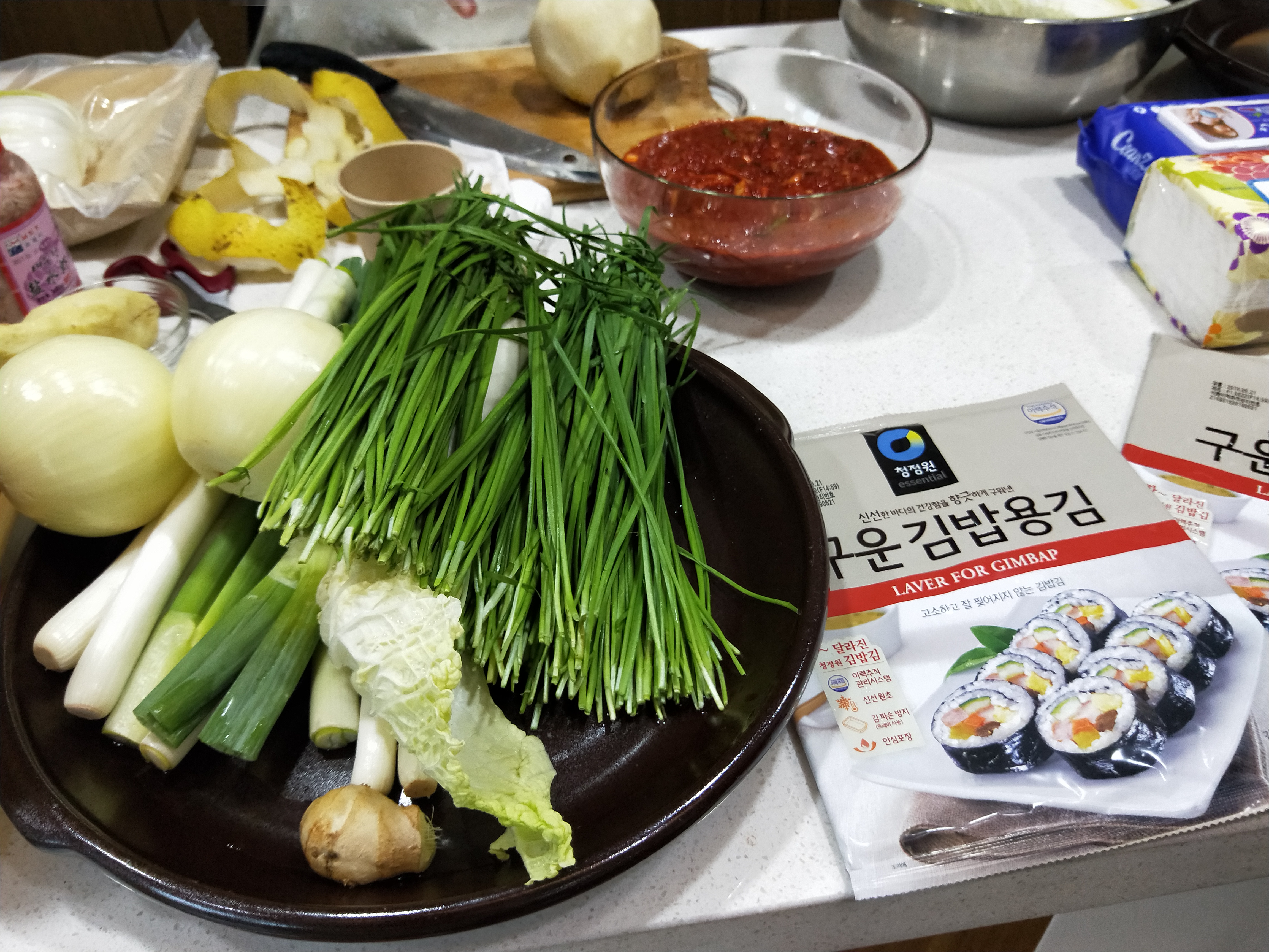 怎么做泡菜肥牛紫菜包饭,紫菜泡菜的制作方法