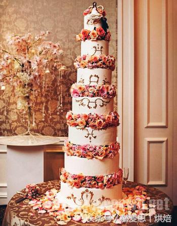 七种创意婚礼蛋糕推荐,浪漫四溢最具创意的43款婚礼蛋糕