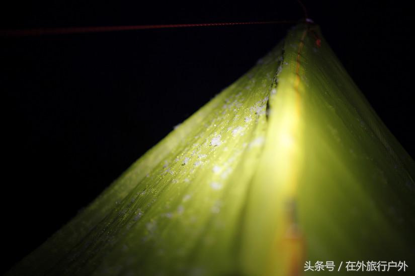 将轻量化进行到底——20L背包的千八雪地露营