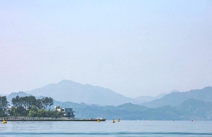 太平湖云居湖景,太平湖如一幅水墨
