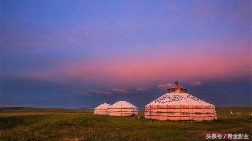 蒙古大草原上蒙古包,蒙古包草原