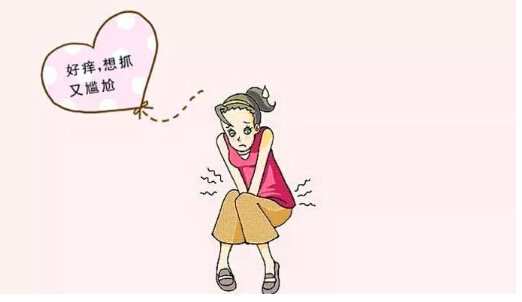 下面瘙痒，是因为有一种虫子会钻*处私**在咬你