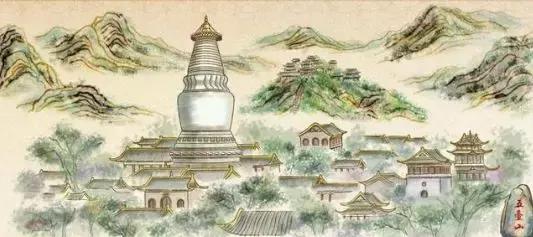 文殊菩萨去五台山的第一个道场,文殊菩萨五台山讲解