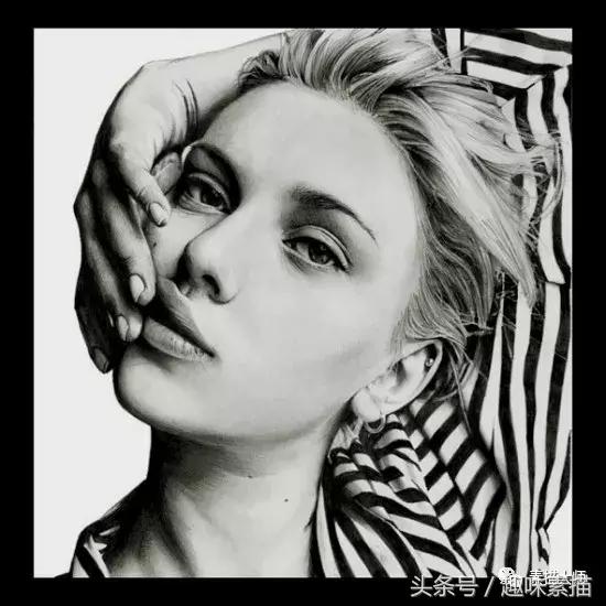 40幅精美素描图片,100张铅笔画图片