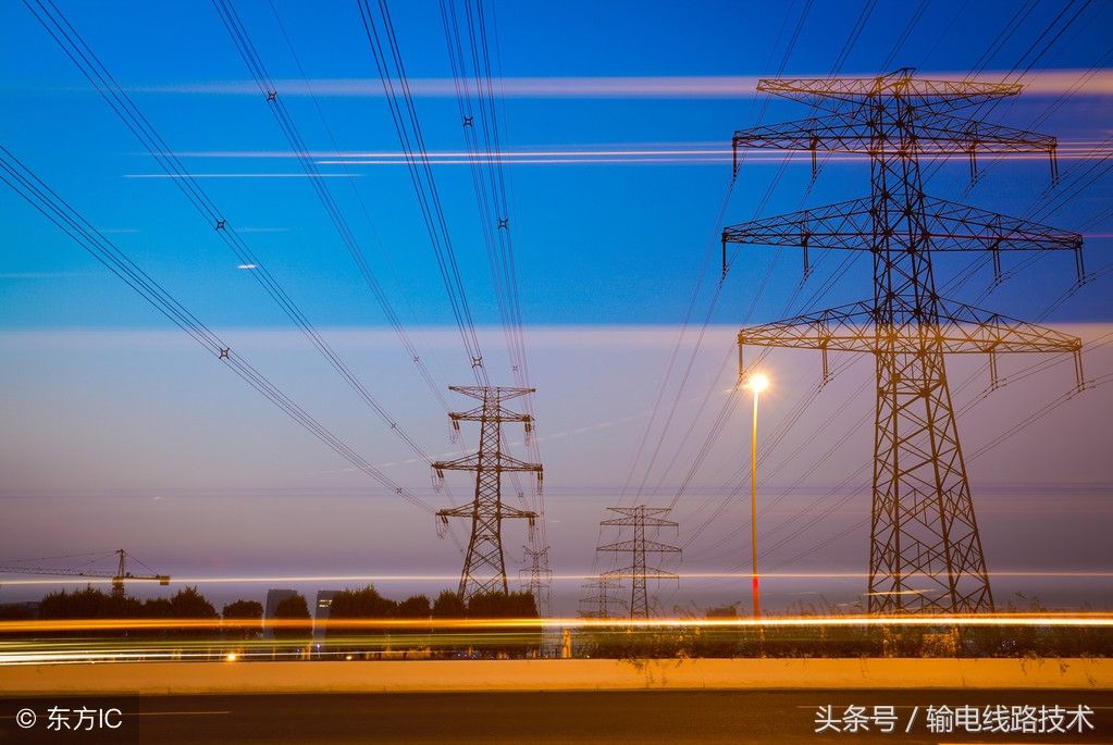 输电线路架空地线发热,架空输电线路地线布置示意图