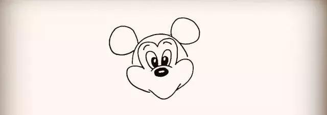 画米老鼠简笔画,米老鼠的简笔画简单又好看