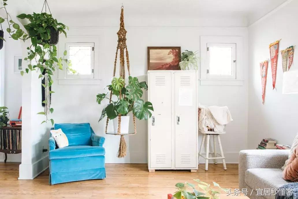 美国女孩改造旧木屋,时尚靓丽国外60年代老公寓改造