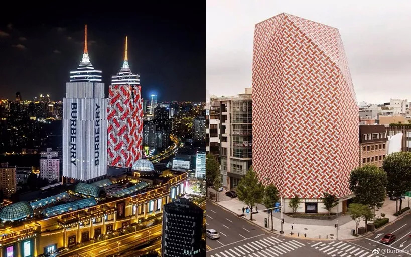 burberry现代中国新年广告,burberry新中式