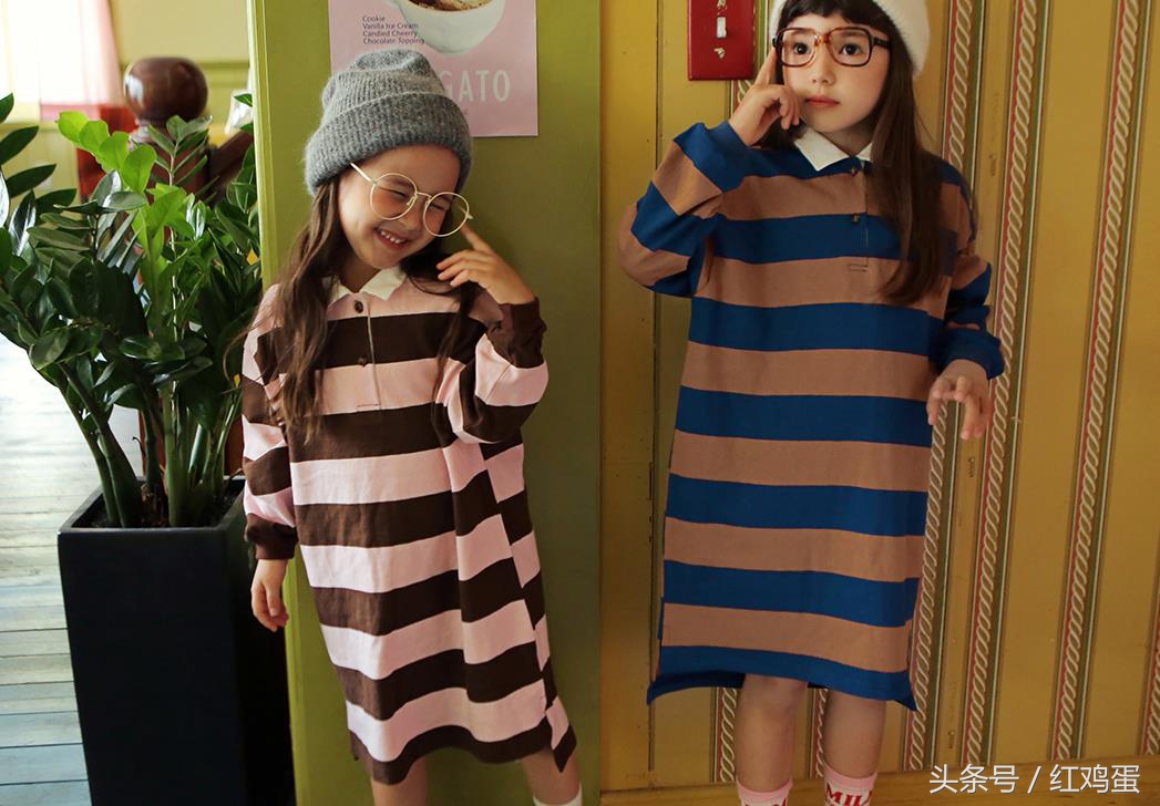 七岁女孩衣服秋冬款韩货,韩国女童6-12岁套装潮流