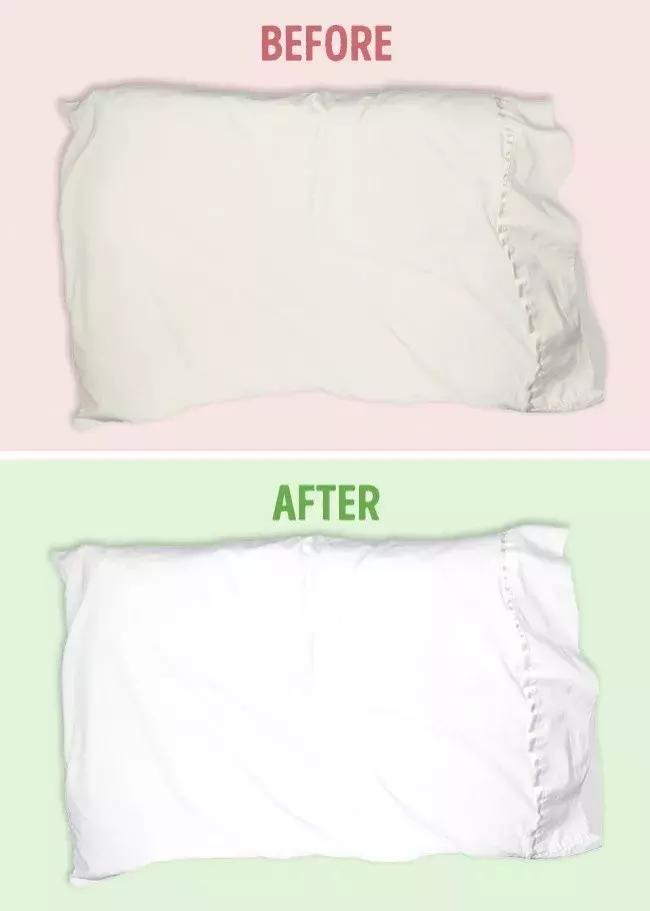 衣服发黄不要怕用它泡一泡,用漂白剂把白色衣服漂黄了怎么办