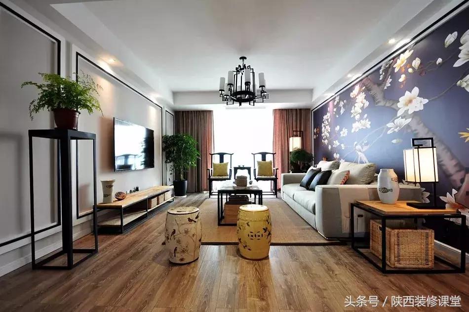 明亮黄客厅装修效果图,30平方客厅装修效果