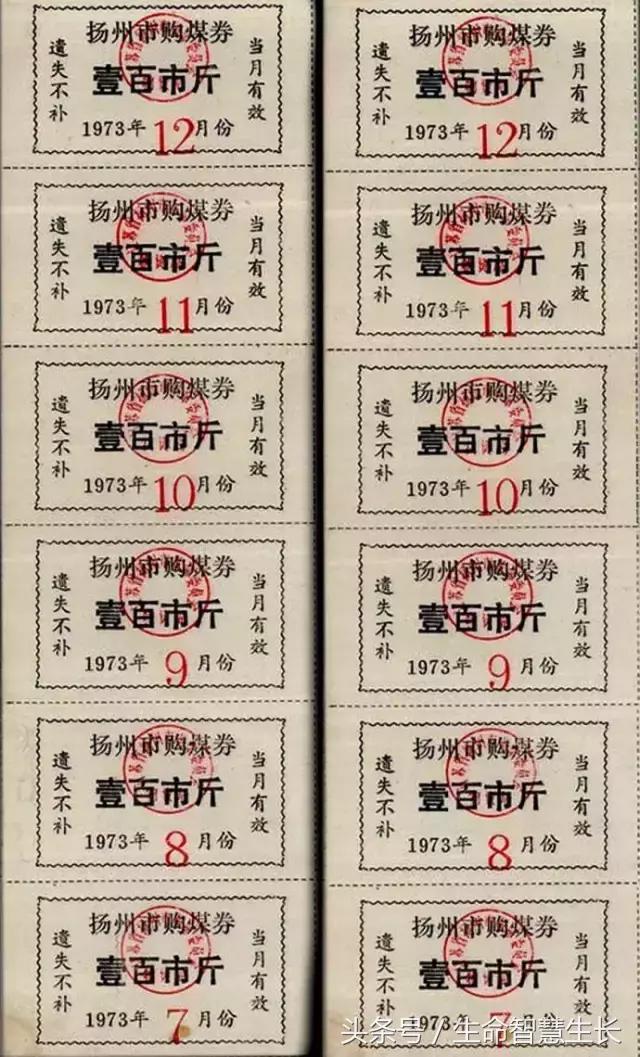 毛*东泽**时代的票证大全，永存于一代人记忆中的难忘岁月！