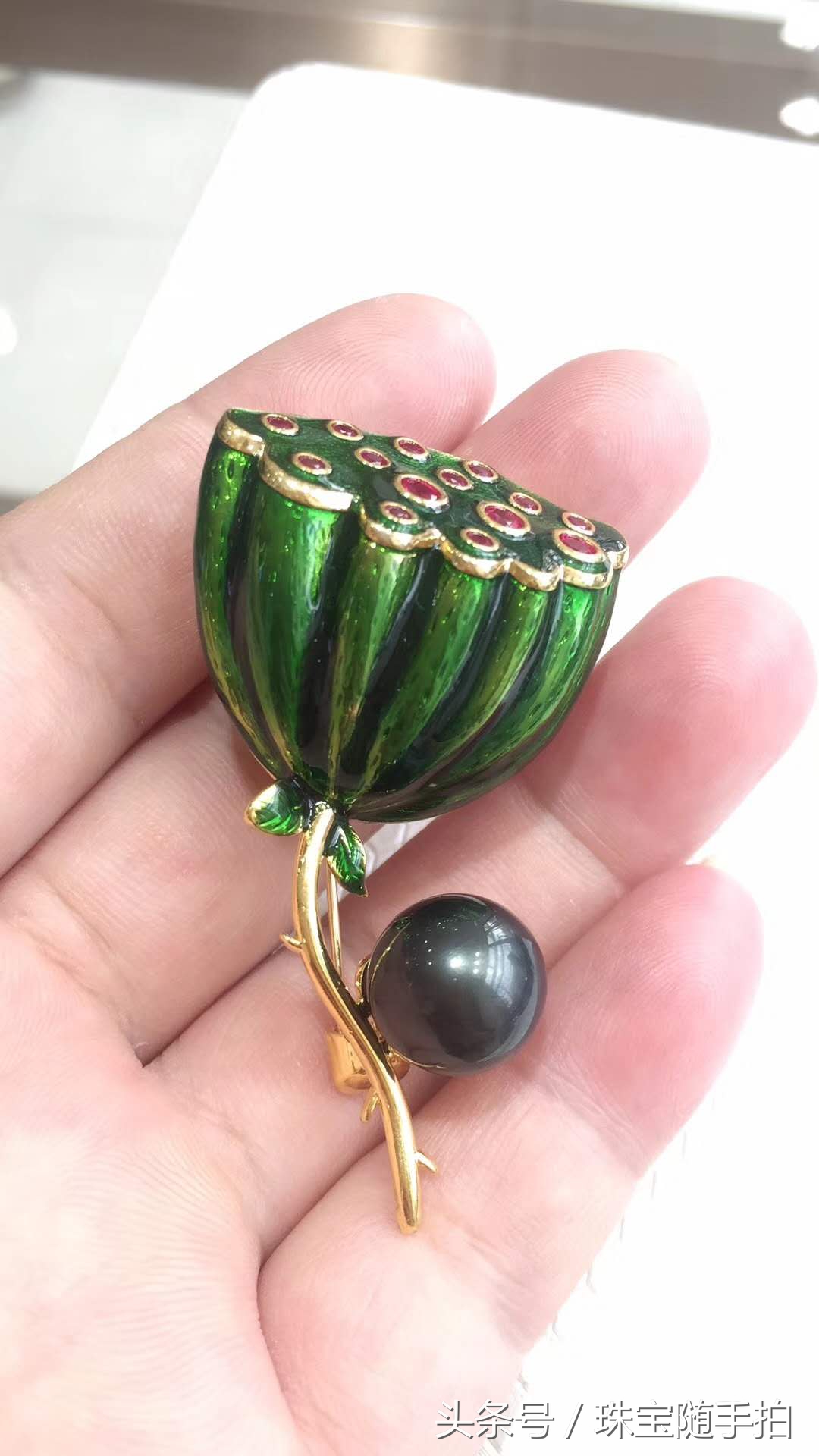 好看的首饰胸针,设计感最好的珍珠首饰