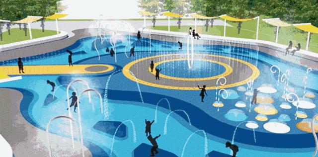 唐山南湖4a景区灯光秀,唐山市南湖国庆灯光秀